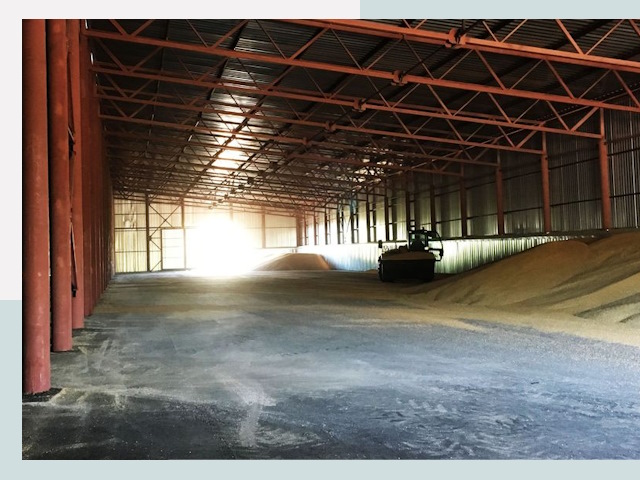 Строительство зернохранилищ в Шуе