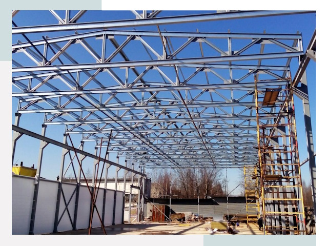 Строительство цехов в Шуя от 617 руб. под ключ