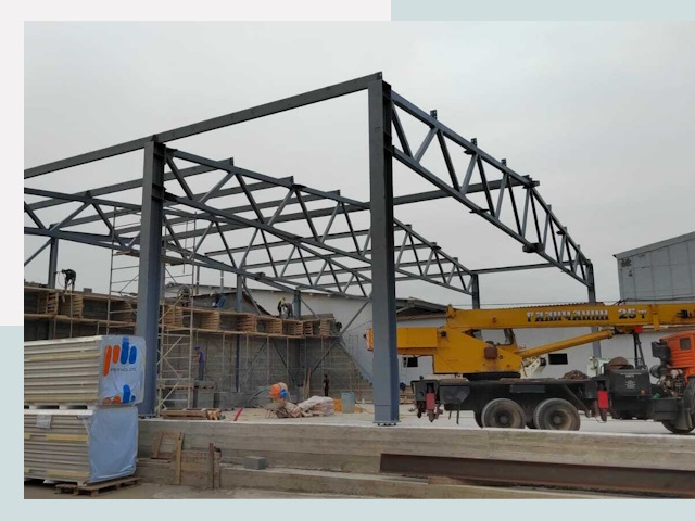 Строительство цехов в Шуе