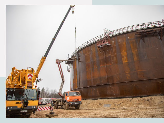 Монтаж резервуаров в Шуе от 617 руб. за м³