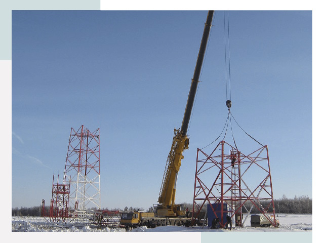 Монтаж вышек связи в Шуе