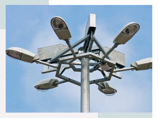 Монтаж осветительных мачт в Шуе