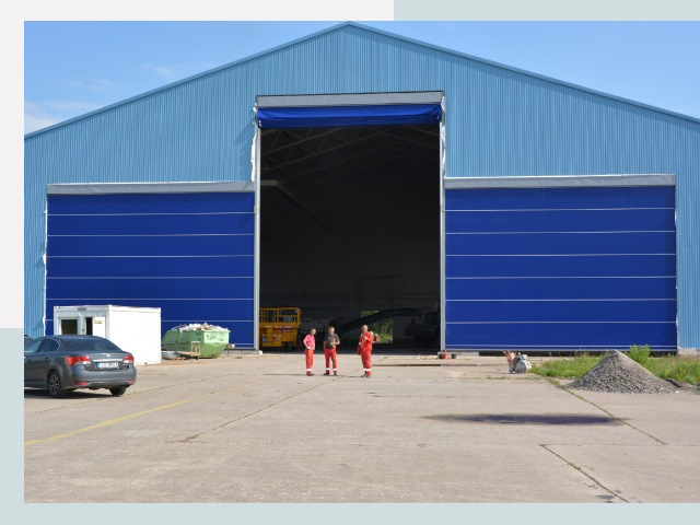 Ангарные ворота в Шуя от СтальСтрой-Шуя по цене 617 руб.