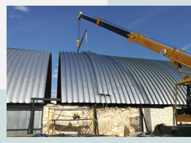 Реконструкция ангаров в Шуе от 617 руб.