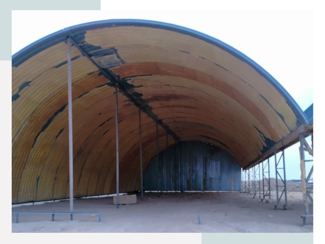 Реконструкция ангаров в Шуе